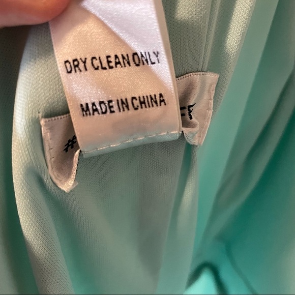 Bill Levkoff Mint Green Maxi Dress - Picture 15 of 16